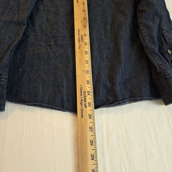 J. Crew Indigo Button-Up Blouse - Picture 5 of 11